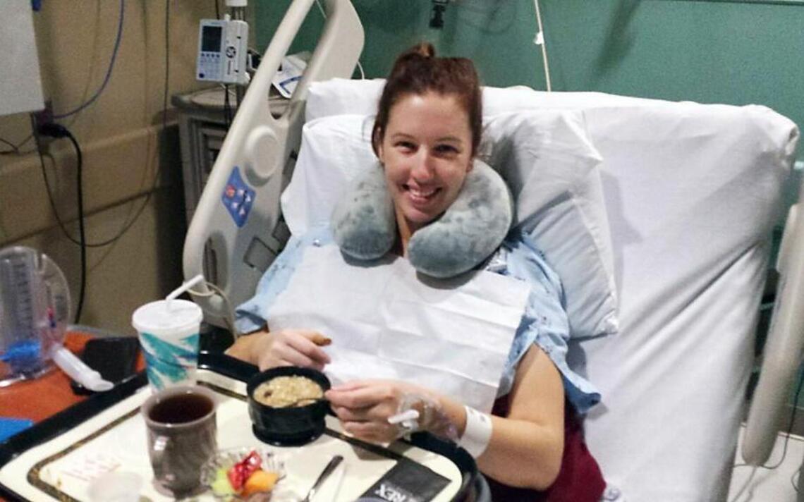 She had a genetics test at age 30, then a double mastectomy