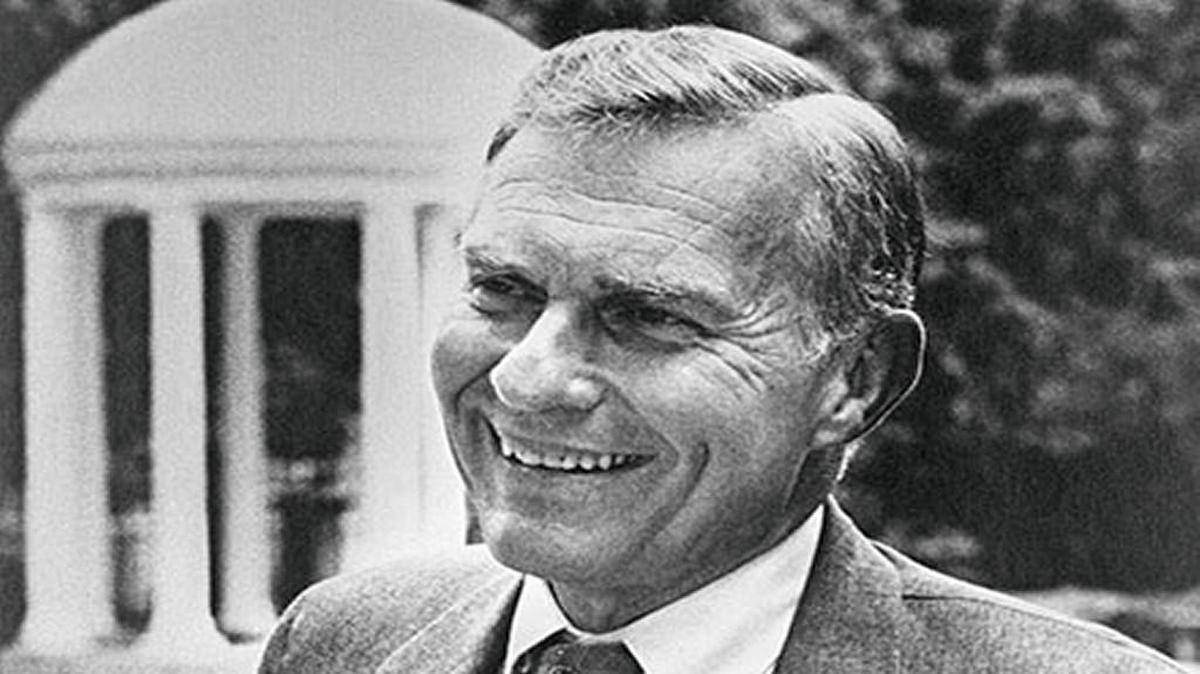 Paul Hardin served as chancellor at the University of North Carolina at Chapel Hill from 1988 to 1995.