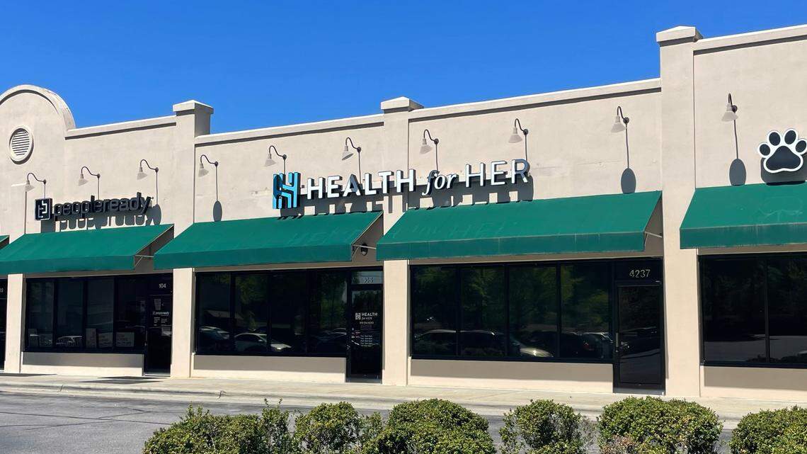 Health for Her center in Raleigh which is affiliated with anti-abortion group Human Coalition. 