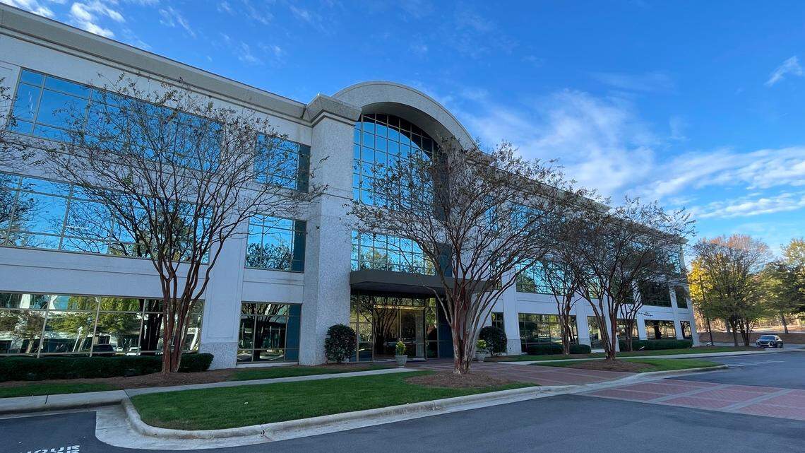 Enzyvant’s corporate headquarters in RTP, a biotechnology company that specializes in regenerative medicine for rare diseases.