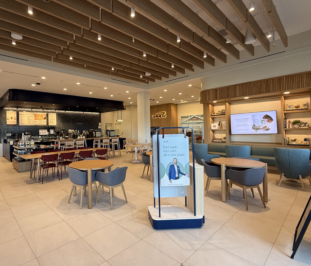 Cafe Photo 2.png Capital One Cafe has opened its first North Carolina location at Durham’s The Streets at Southpoint.