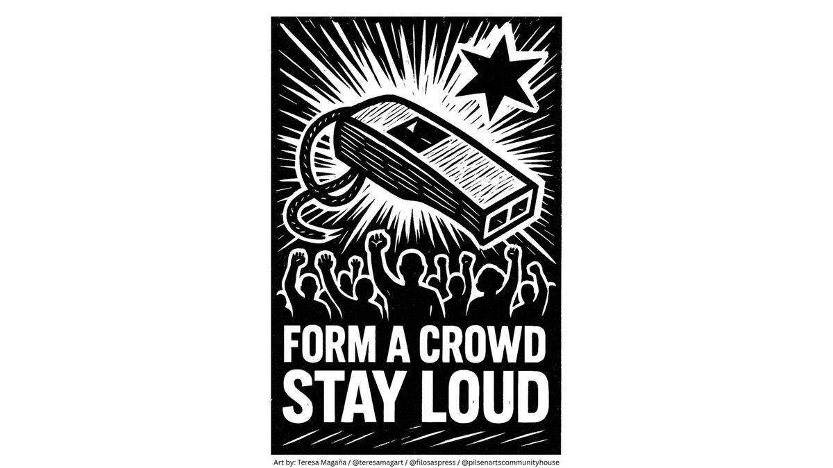 Across the U.S., people are blowing whistles to alert community members to federal agents’ activity.