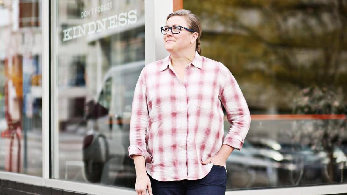 Chef Ashley Christensen outside her restaurants Chuck’s and Beasley’s Chicken + Honey in downtown Raleigh on Tuesday, Nov. 21, 2017. Christensen, who has built community through food, has helped stimulate Raleigh’s downtown with her restaurants.