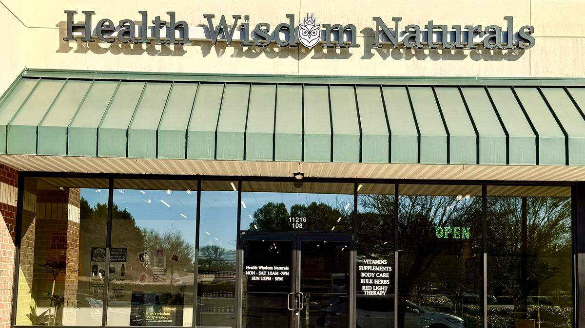 Located in Wake Forest, Health Wisdom Naturals offers vitamins, supplements, body care products, cosmeceuticals and red light therapy.