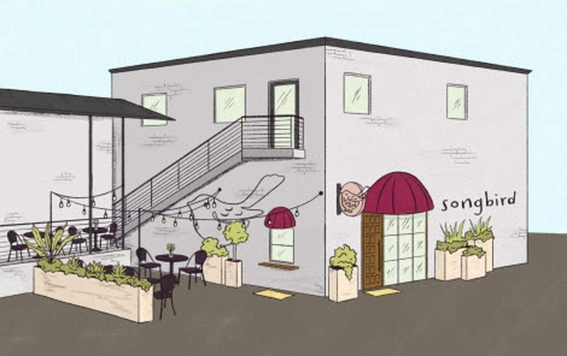 Located in Raleigh’s East End Market, Songbird will have indoor bar seating along with an outdoor patio.