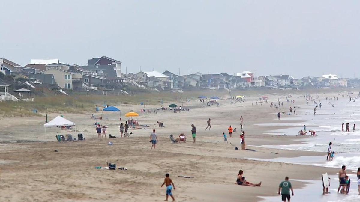 Emerald Isle, N.C. on Monday, July 13, 2015.