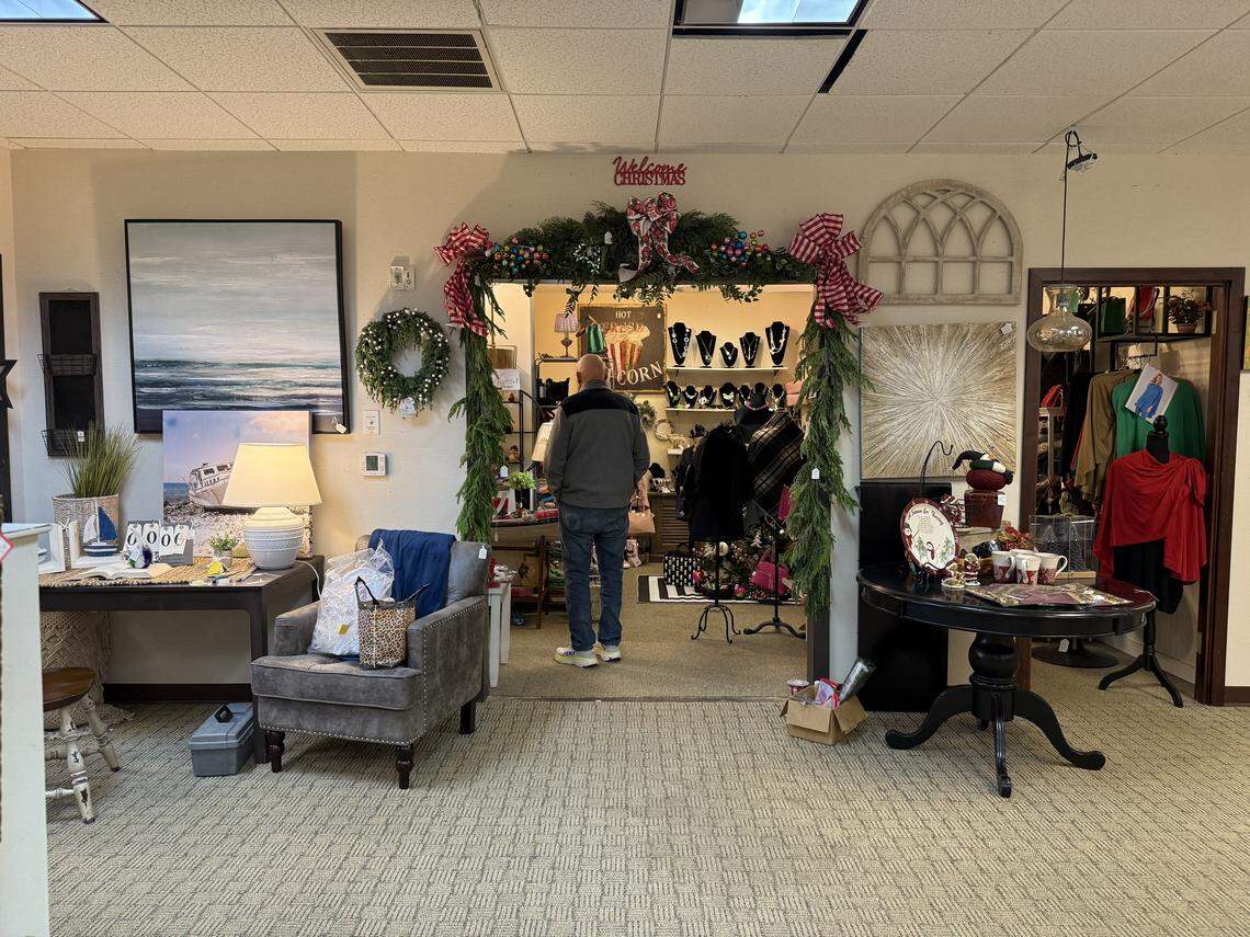 The Perfect Piece in Cary, North Carolina, offers home decor, furniture, jewelry, clothing and other items.