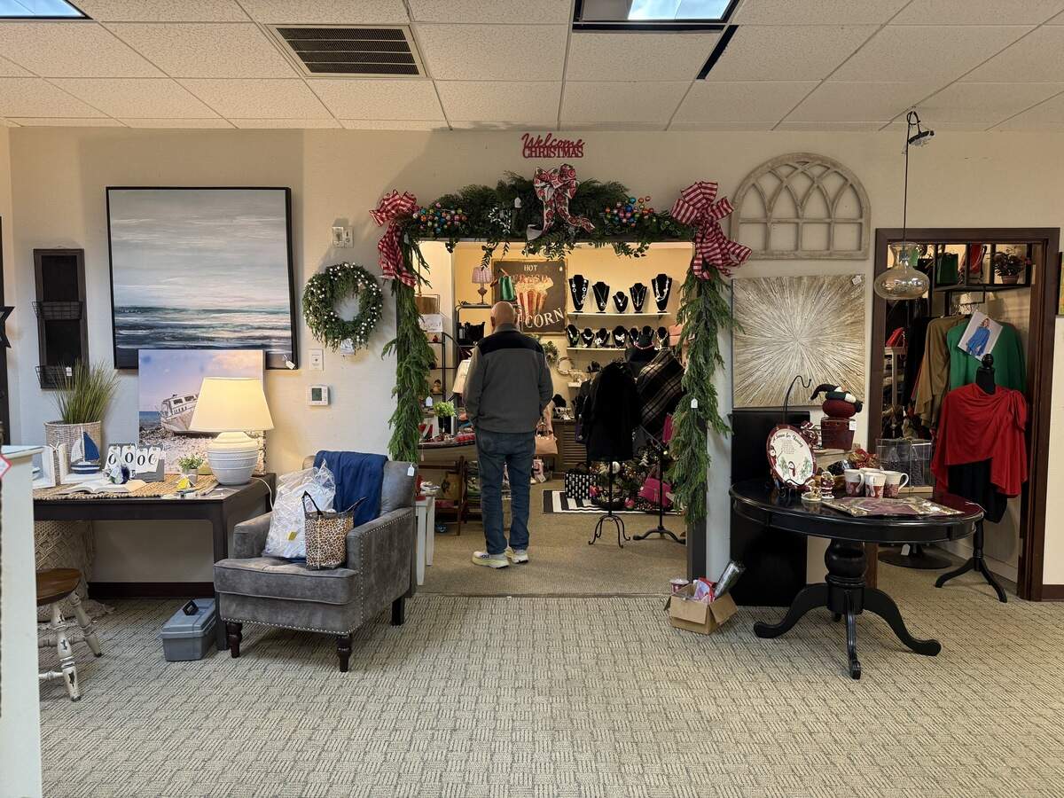 The Perfect Piece in Cary, North Carolina, offers home decor, furniture, jewelry, clothing and other items.