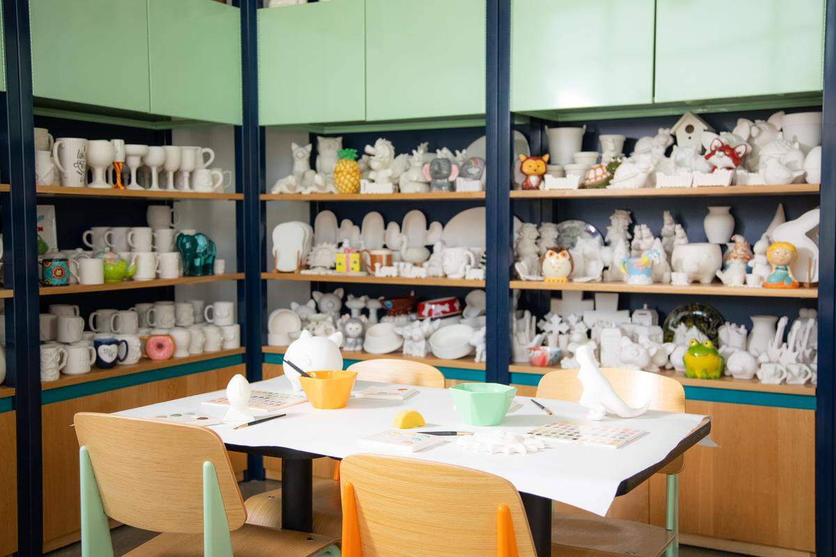 A new Color Me Mine, a studio where you can paint your own pottery, is opening in Raleigh.
