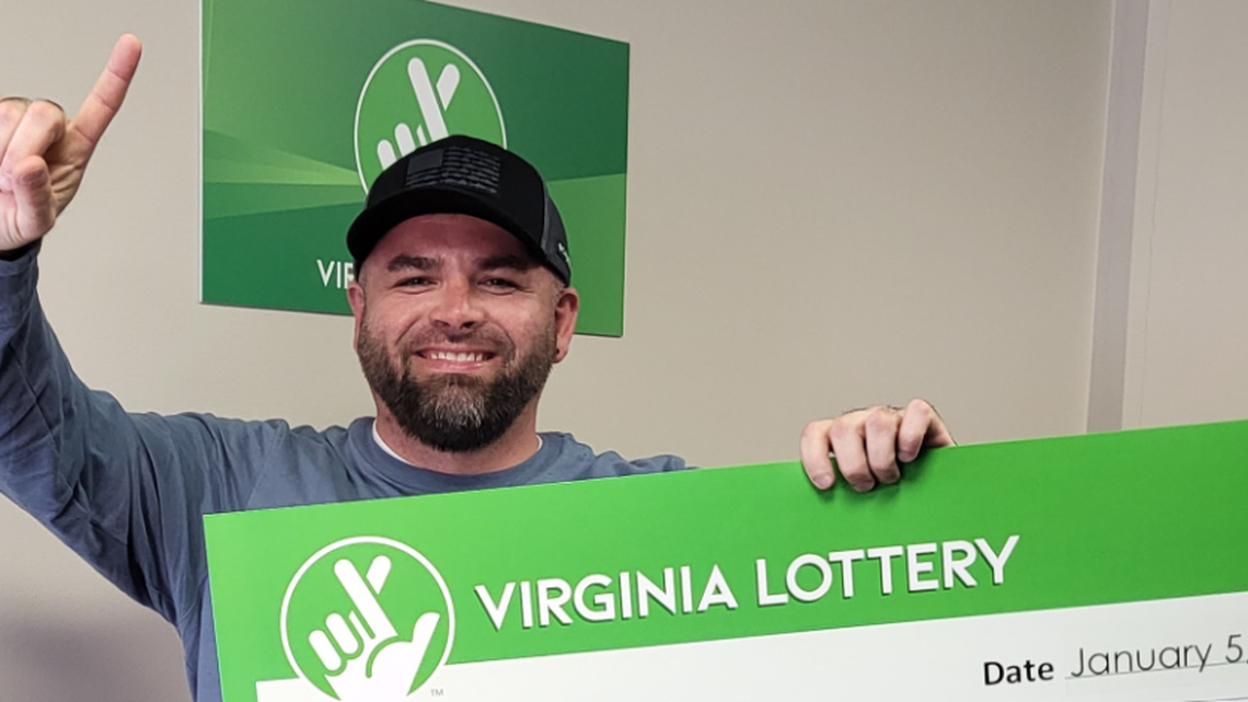 Jerome Testa was on a trip when he learned his Virginia lottery ticket hit the jackpot, officials said.