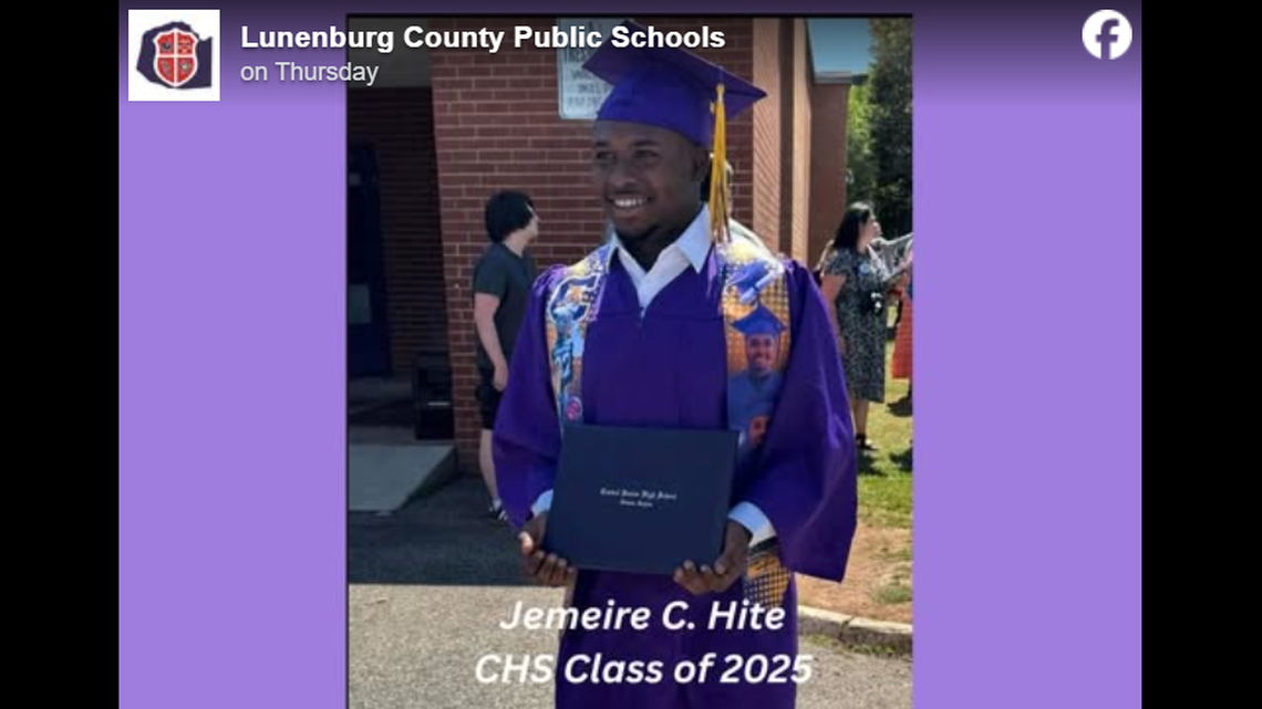 An 18-year-old died of injuries from a crash he was in the same day he graduated high school in Virginia, officials said.