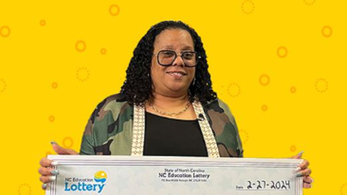 The big win gave the woman “the shakes,” she told North Carolina lottery officials