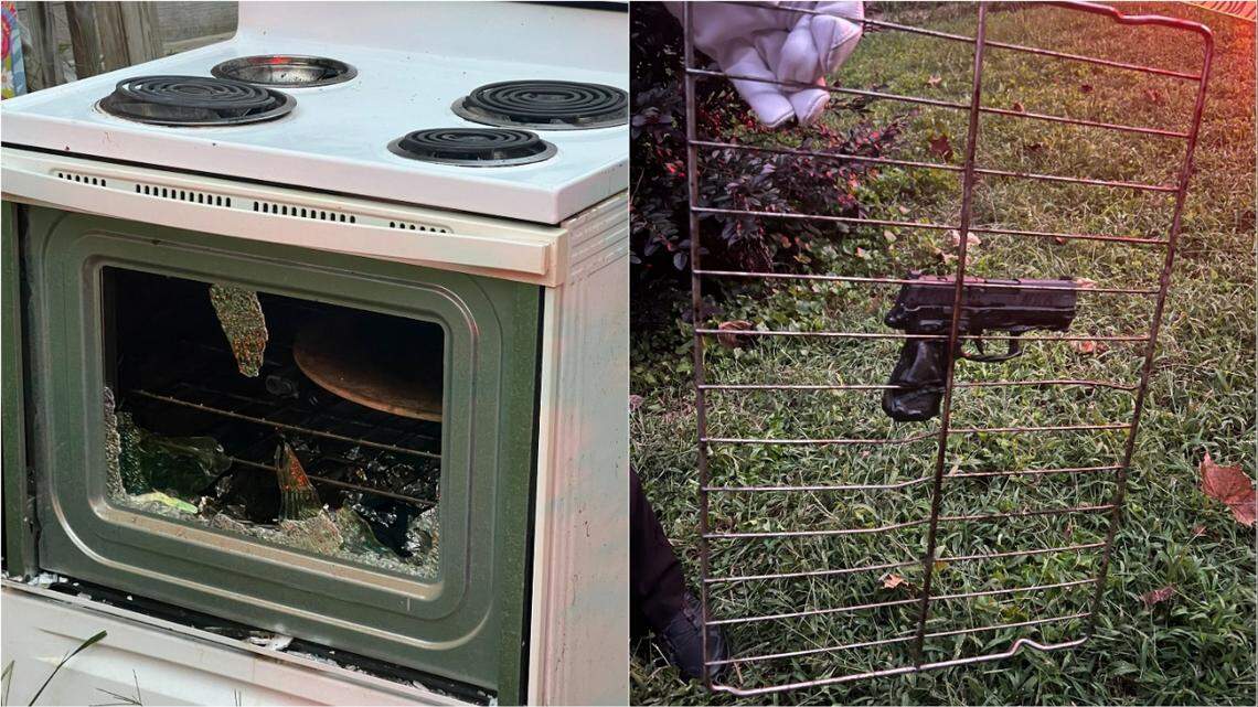 Police in Virginia are urging residents to properly store their handguns after an explosion.