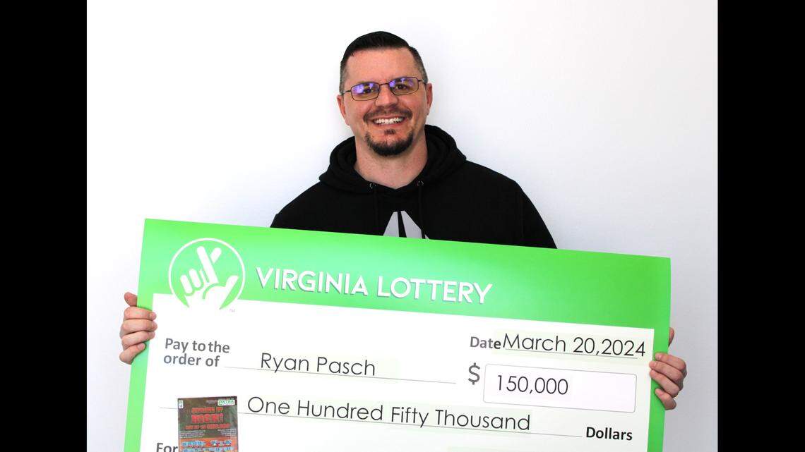 The Virginia Beach man won the third and final top prize in the Strike It Rich scratch-off, bringing the game to an end, lottery officials said.