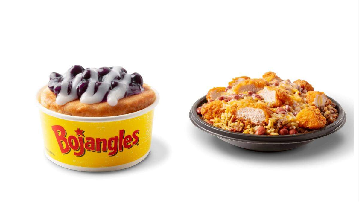 Bojangles’ chicken rice bowls are returning for a limited time alongside the new Bo-Berry cobbler.