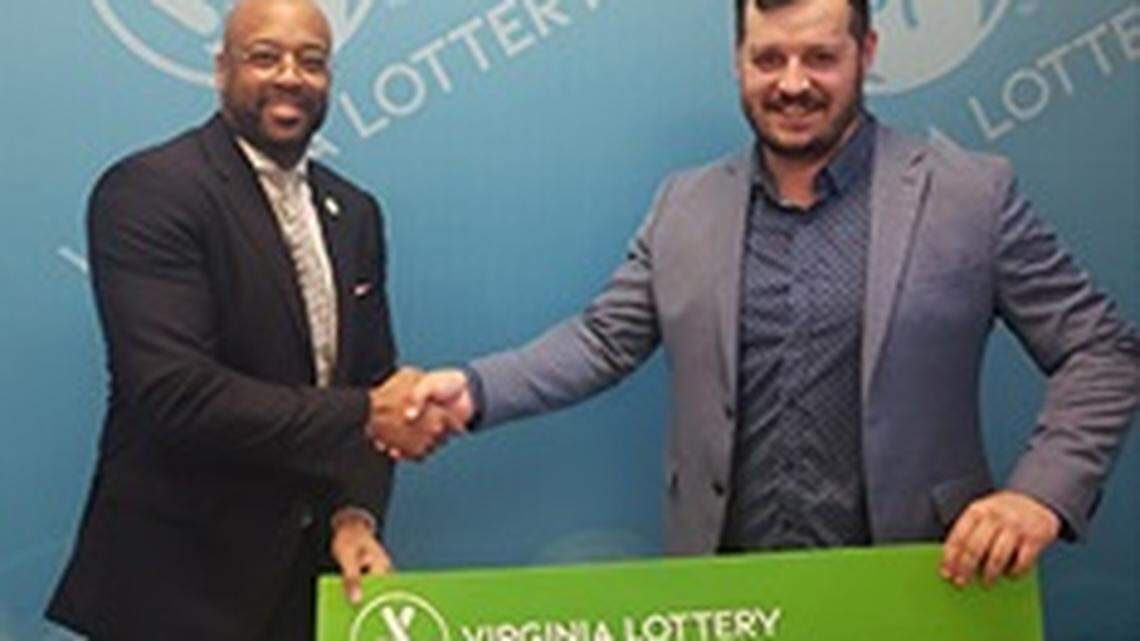 A lottery player said he felt the “full range of emotions” after a huge Mega Millions win in Virginia.