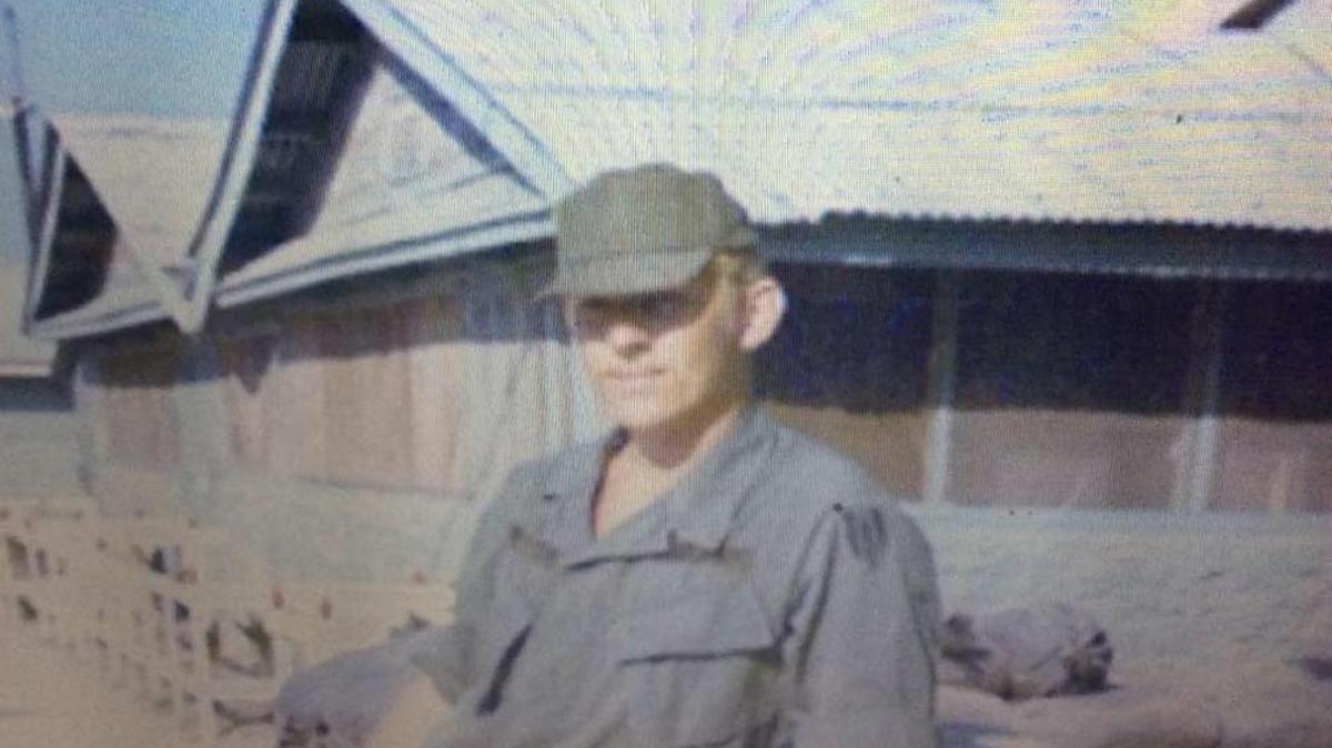 Frank Rochelle of Onslow County as a young draftee in the U.S. Army during the Vietnam War in the late 1960s.
