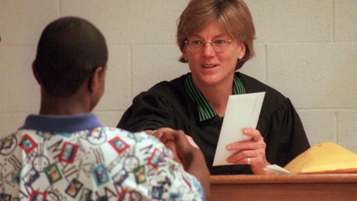 Rep. Marcia Morey, a Democrat from Durham and former Durham County District Court judge, has pushed for nearly two decades to get North Carolina to raise the age at which teens are considered adults in court. On Monday, June 19, 2017, NC lawmakers rolled out a budget that ends the practice of automatically sending all 16- and 17-year-olds accused of misdemeanors and low-level felonies into the adult court system.