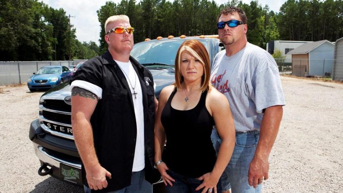 The stars of “Lizard Lick Towing” from left to right: Ronnie Shirley, Amy Shirley and Bobby Brantley. Some Wake County school board members are concerned about naming a school Lizard Lick due to the association with the TV show.