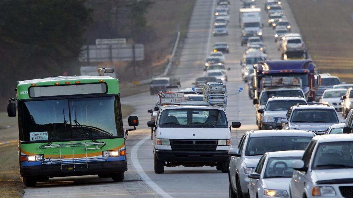 Wake County voters appeared poised Tuesday to approve a half-cent sales tax increase to boost transit options, including increased bus service and commuter rail.