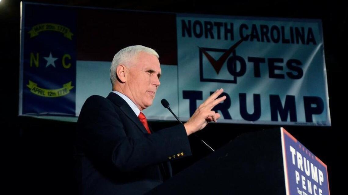 Mike Pence to campaign in Raleigh on Wednesday