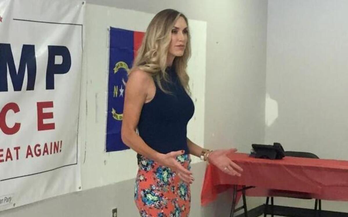 Lara Trump described Donald Trump’s campaign ground game as “extremely strong” at the opening celebration of her father-in-law’s campaign office in a strip shopping center in Cary on Thursday, Sept. 15, 2016.