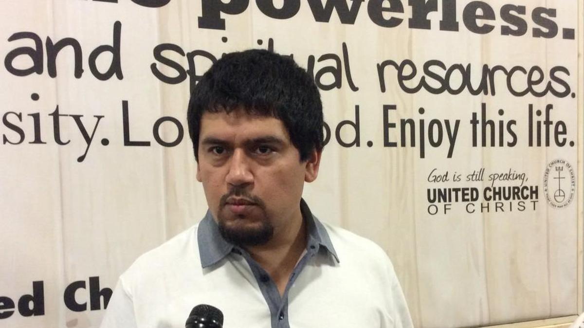 Umstead Park United Church of Christ in Raleigh is giving sanctuary to Eliseo Jimenez while he fights a deportation order.