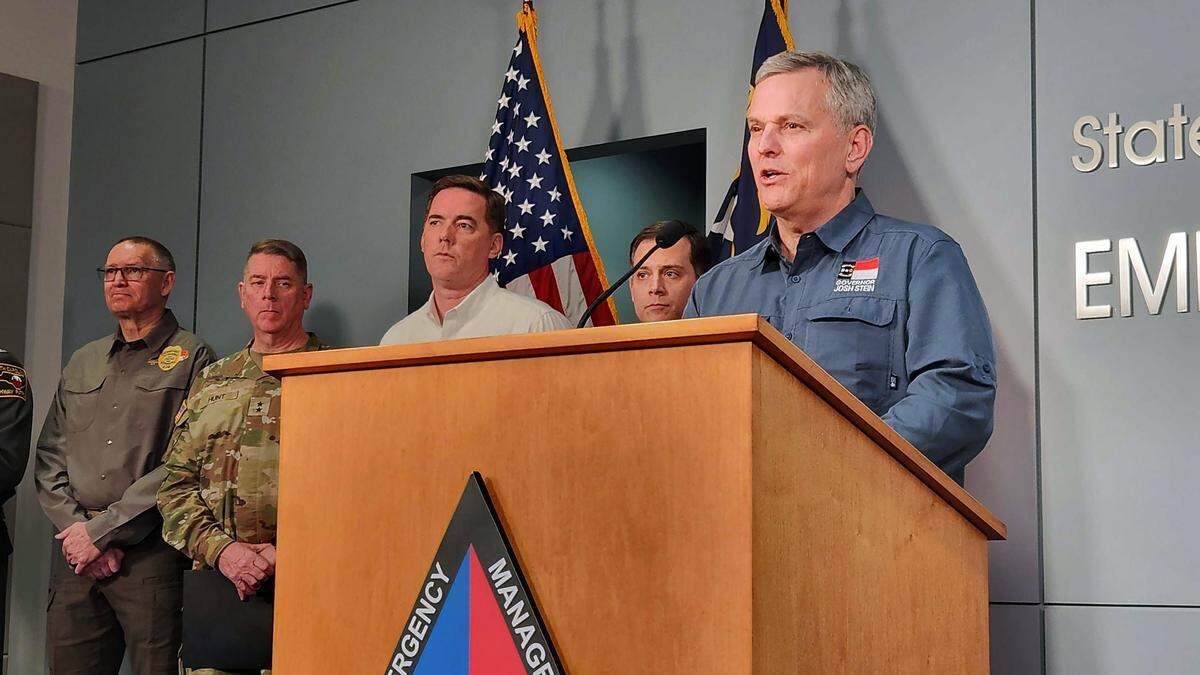 North Carolina Gov. Josh Stein and other state officials said that the upcoming winter storm expected to arrive by Saturday, Jan. 24, 2026, may impact the ‘majority of the state,’ during a press briefing Jan. 22 at the Emergency Operations Center in Raleigh.