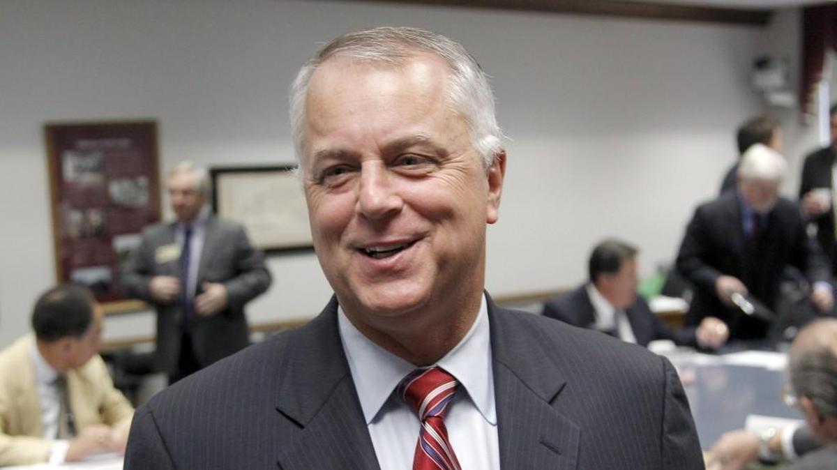 Then-N.C. Secretary of Transportation Tony Tata before a Board of Transportation meeting in Raleigh on Feb. 5, 2015.