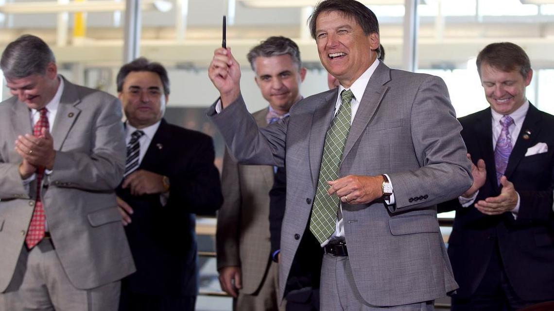 
Gov. Pat McCrory plans to use his veto pen for the fourth time on Senate Bill 2, which would exempt magistrates from performing marriages.
