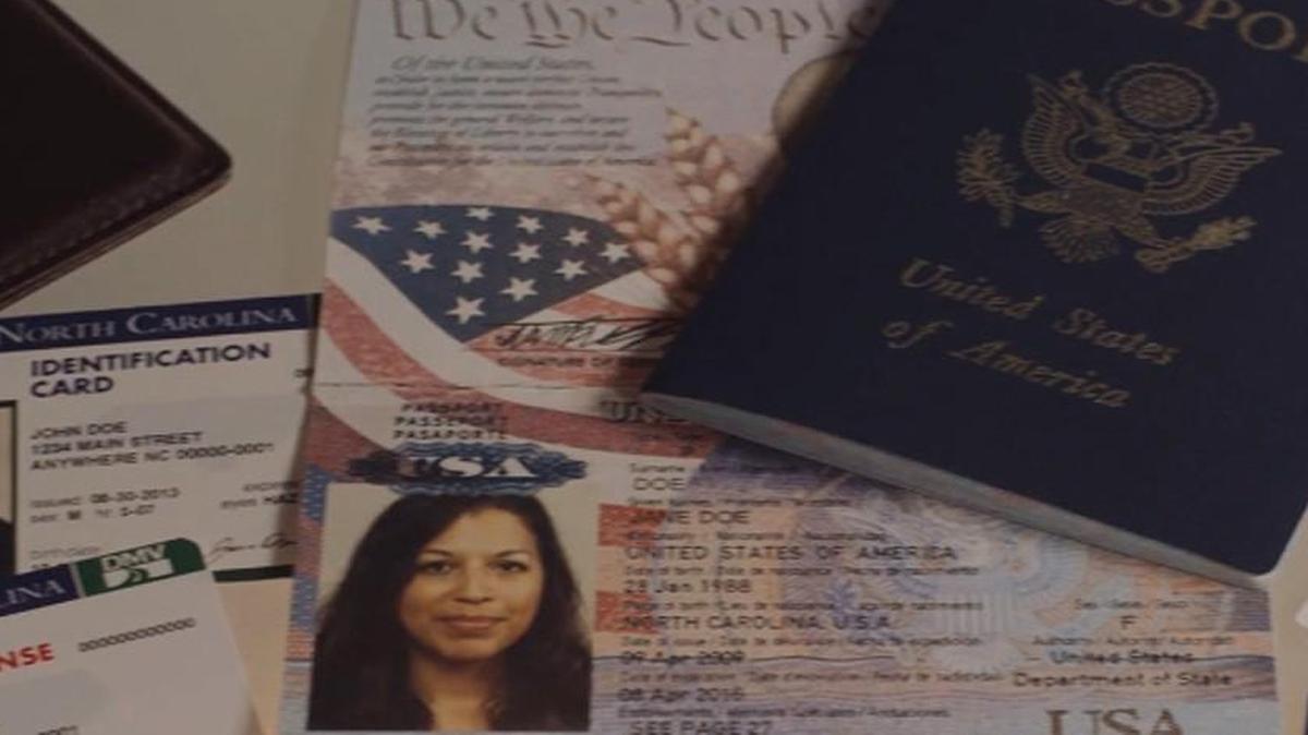A screenshot from the Board of Elections spot advising North Carolina voters they will need a photo ID to vote in 2016.
