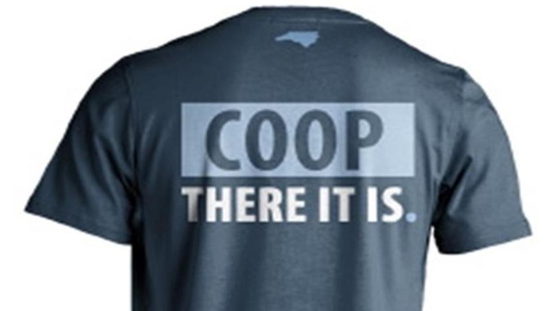 Roy Cooper’s campaign for governor rolled out this t-shirt slogan on Monday