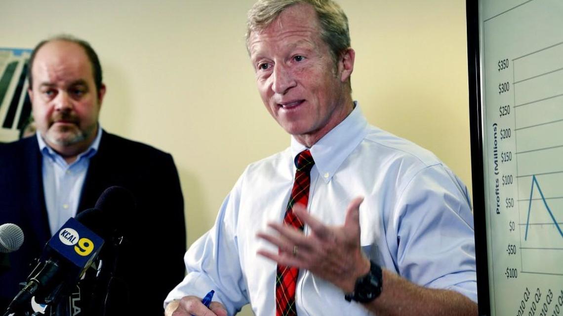 California billionaire Tom Steyer announced Tuesday that he plans to invest $1 million into the effort to flip North Carolina's 9th and 13th congressional districts by mobilizing young voters.