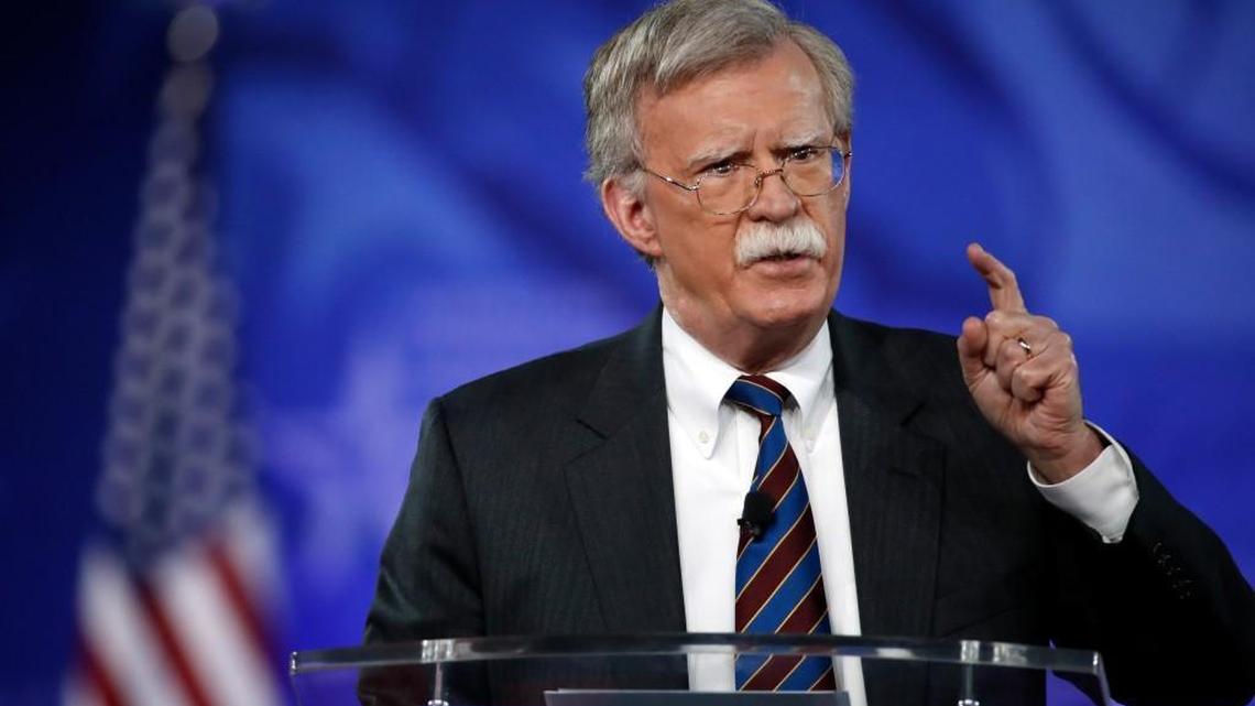 In this Feb. 24, 2017, file photo, John Bolton, former U.S. ambassador to the United Nations, speaks at the Conservative Political Action Conference.