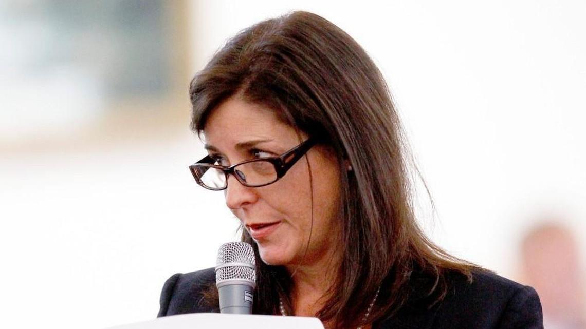 State Rep. Susan Martin of Wilson speaks on the N.C. House floor at the General Assembly in Raleigh in 2015. She won’t seek re-election, she announced Monday, Nov. 20, 2017.