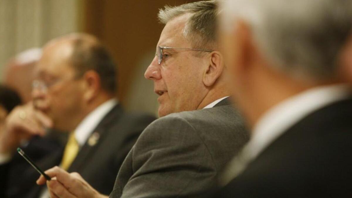 This May 15, 2013, file photo shows state Rep. Bob Steinburg. In February 2018, Steinburg filed to run for Senate.