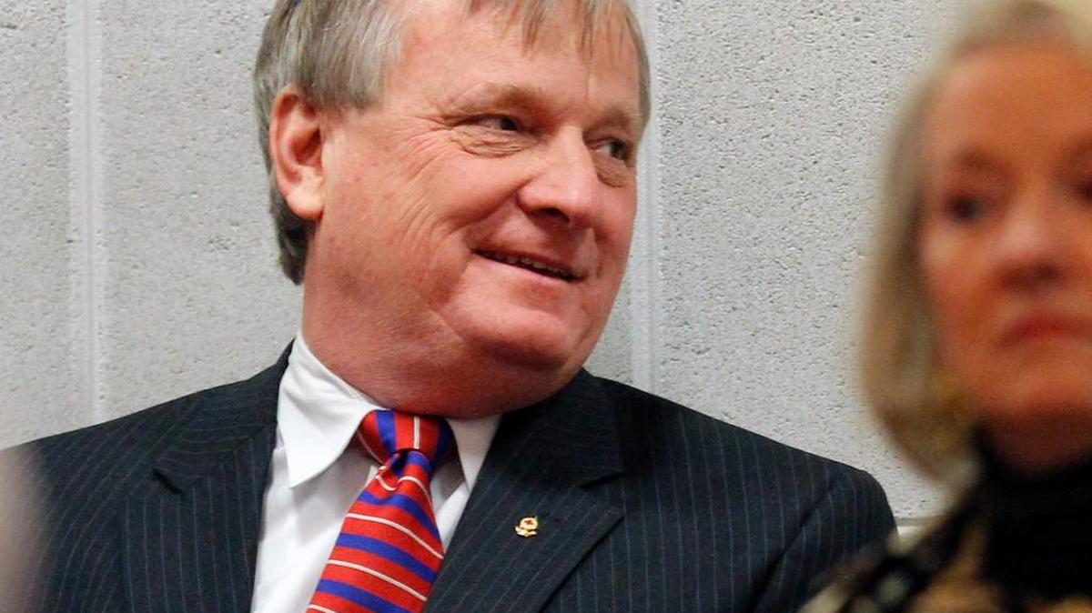 Then-Rep. Dale Folwell on the House floor during a special session of the legislature on Feb. 16, 2012. Folwell is now North Carolina’s state treasurer.