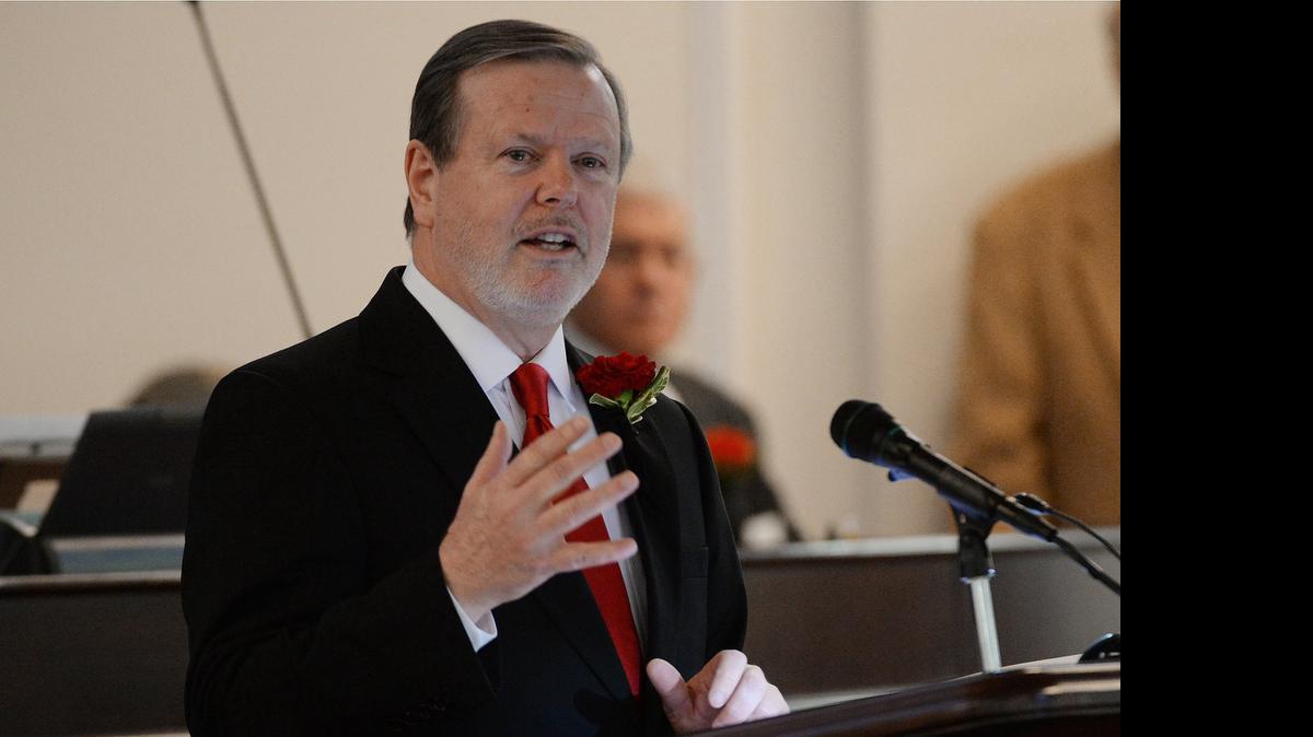 
Senate leader Phil Berger speaks to the Senate during the opening of the 2015 session of the N.C. General Assembly in January. He listed his budget priorities Tuesday.
