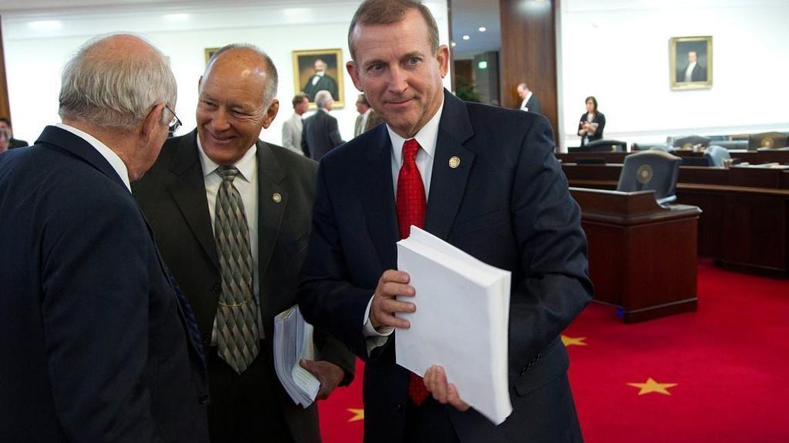 Sen. Harry Brown, the Senate’s chief budget writer, in 2014