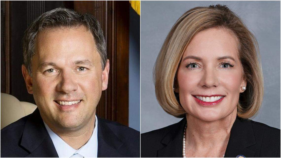 Lt. Gov. Dan Forest and N.C. Rep. Holly Grange are competing in the Republican primary for governor. North Carolina’s primary is March 3.