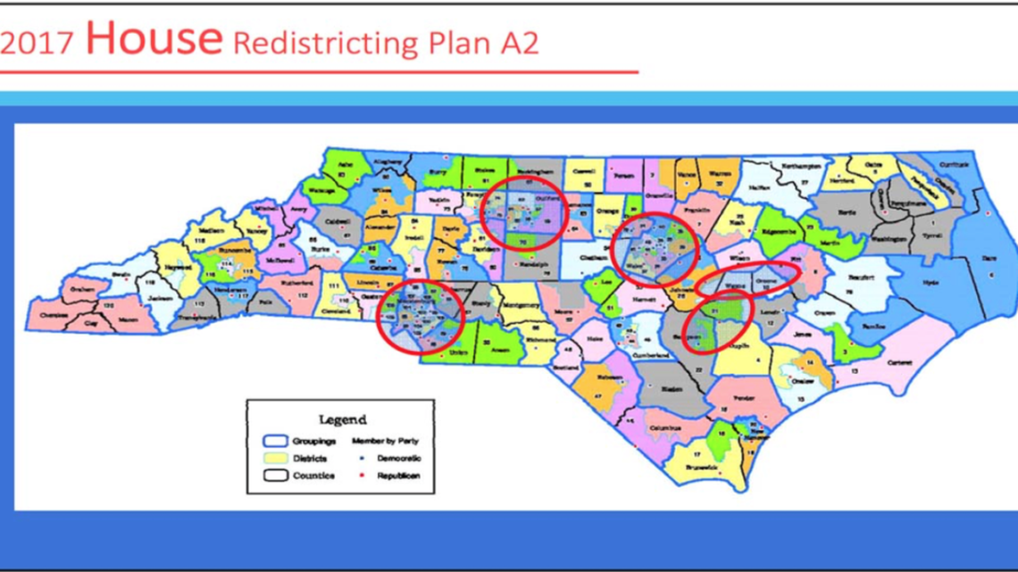 In their legal brief Friday, challengers identified areas of the proposed new House map where they say districts don’t comply with the law.