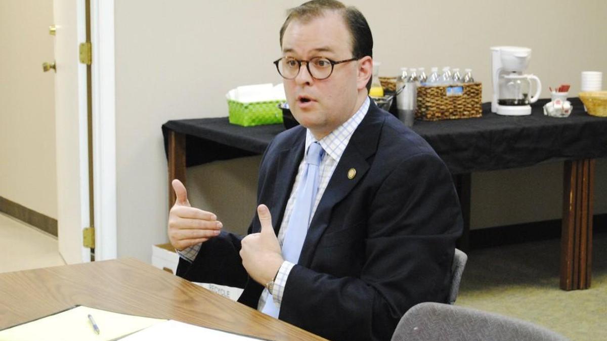 Republican Sen. Chad Barefoot in a 2014 file photo.
