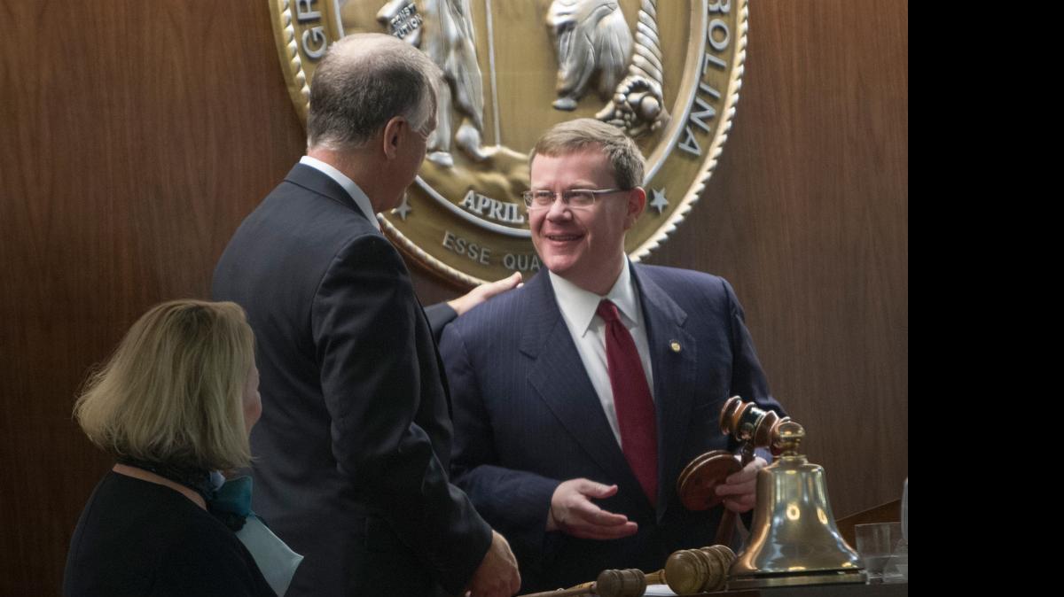 
House Speaker Tim Moore was hired this week as county attorney for Cleveland County, where he lives.
