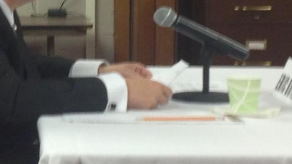 Eric Boyette addresses a Senate committee in Raleigh on June 7, 2017 that recommended his confirmation as the state’s chief information officer.