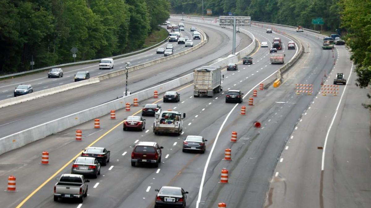 Under an N.C. Senate bill, drivers on freeways like Interstate 40 could be fined for driving below the posted speed limit in the left lane.