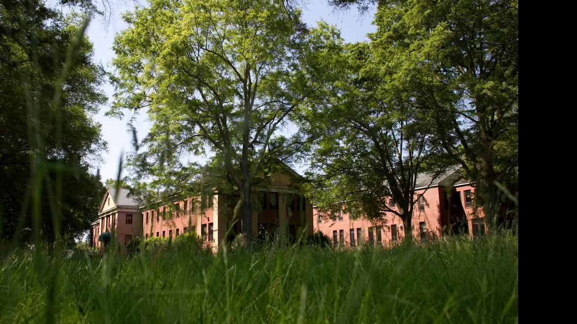 
The early morning light illuminates the facade of the Council Building on the Dorothea Dix campus. Gov. Pat McCrory and Raleigh Mayor Nancy McFarlane signed the $52 million deal to create a city park on the property Monday morning.
