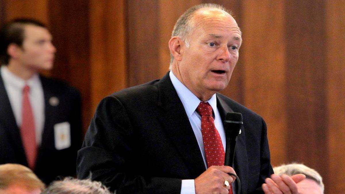 
Republican Sen. Brent Jackson of Sampson County sponsored the TABOR bill, which limits state spending increases to the level of population growth and inflation.
