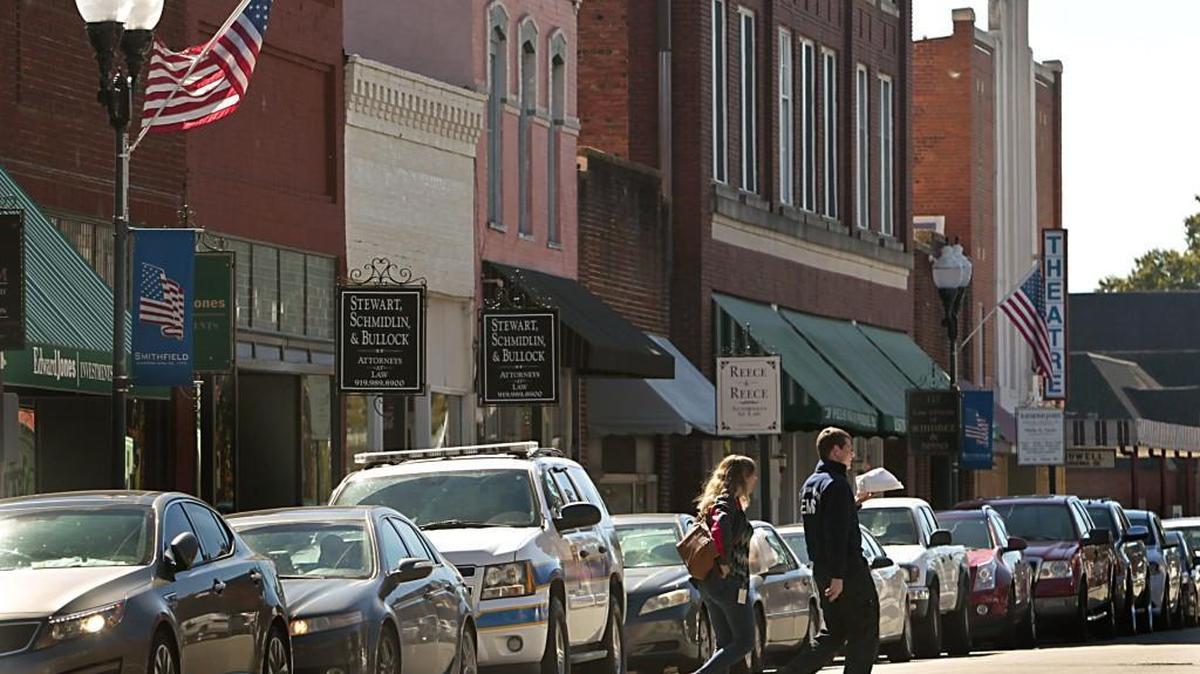 Street scenes on South Third Street in downtown Smithfield, N.C. on Wednesday, October 21, 2015.