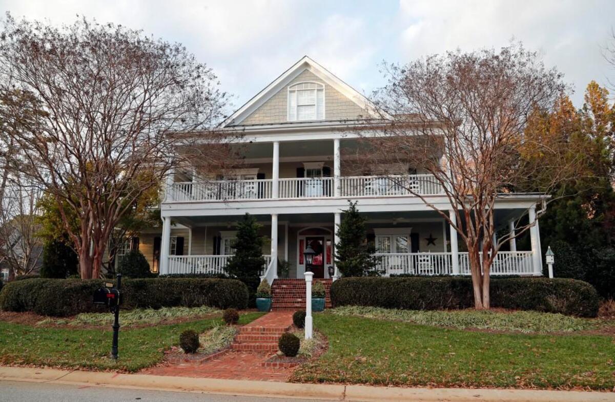 The house of former Wake County Register of Deeds Laura Riddick, seen on Dec. 12, 2017. She was indicted on six counts of embezzlement in December.