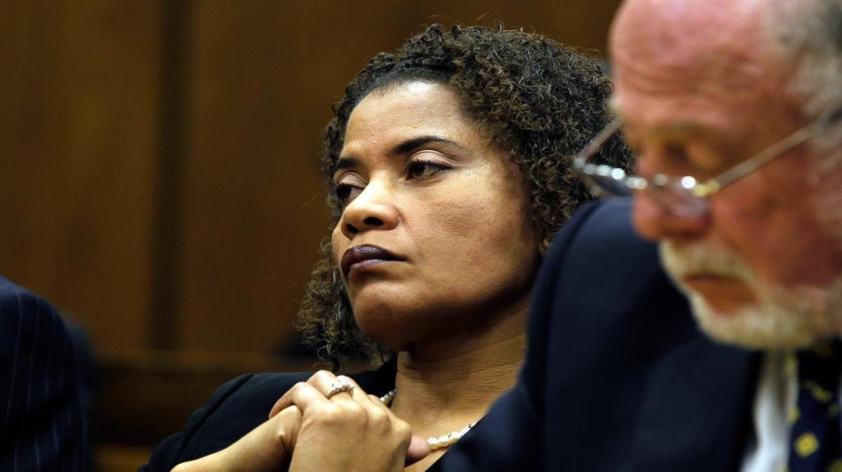
Suspended Durham District Attorney Tracey Cline listens as Superior Court Judge Robert Hobgood reads his decision which officially terminated her as the Durham County District Attorney at the Durham County Courthouse March 2, 2012. Cline goes before a N.C. Bar disciplinary hearing panel Thursday, June 4, 2015.
